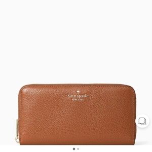 Kate Spade Large Wallet Brown